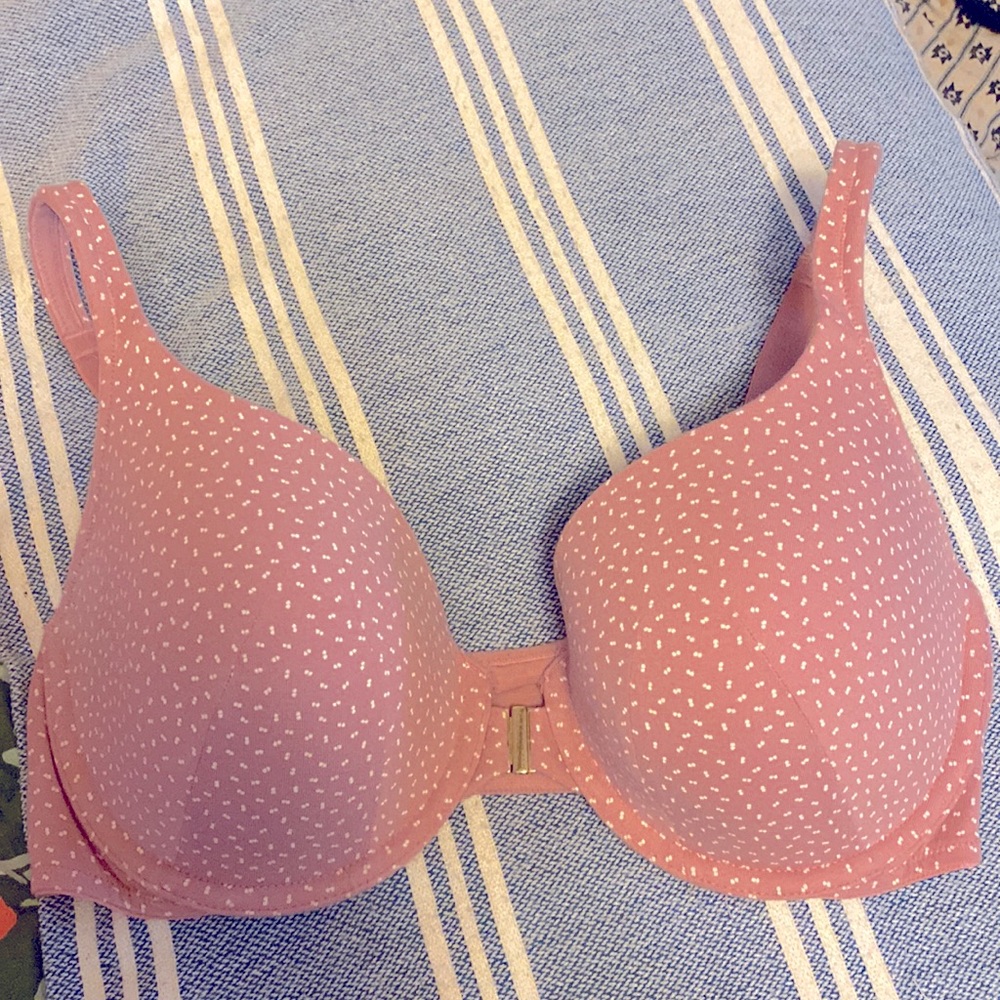 Cacique Lightly LINED T-Shirt Bra (Front Closure) NWOT